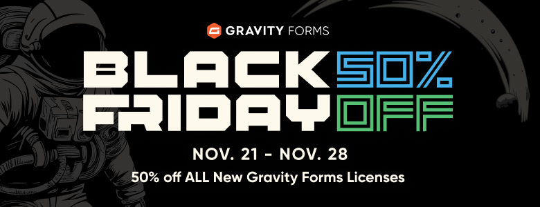Gravity Forms Black Friday Deal for WordPress 2023